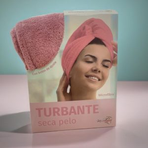 Toalla turbante de microfibra